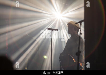 Belfast, Northern Ireland, UK. 28th March 2018. Gary Numan played Belfast Limelight Club as part of his UK Tour Photo: Sean Harkin/Alamy Live News Stock Photo