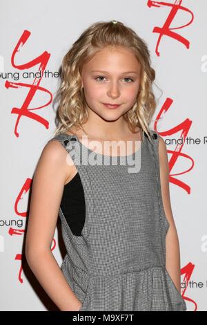 Alyvia Alyn Lind in attendance for THE YOUNG AND THE RESTLESS 45th