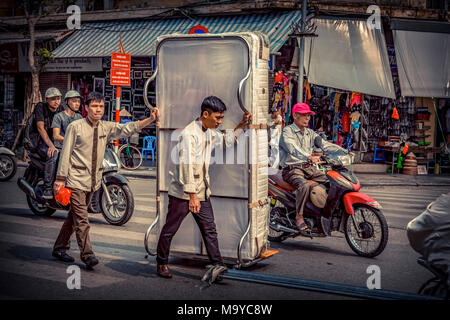 Asien, Vietnam, Hanoi, Verkehr, Transport, Transportmittel Stock Photo