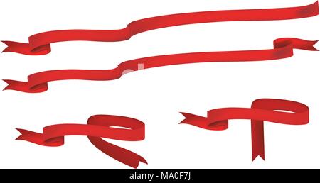 Solutions Ribbon Image Illustrated vector ribbons and banners for design solutions Stock ...
