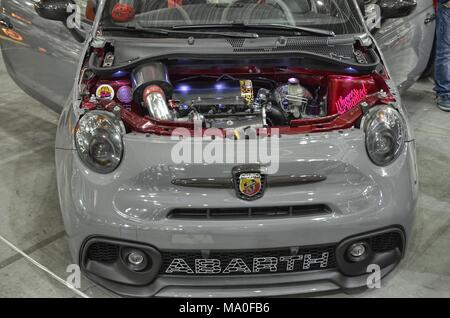 abarth front grill