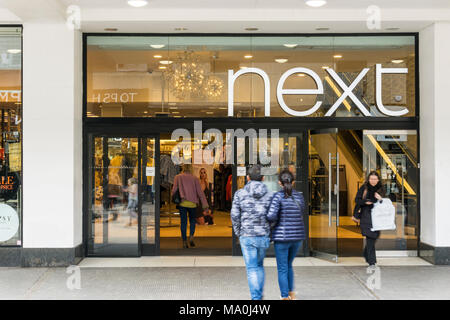 Branch of Next in Bromley High Street, South London. Stock Photo