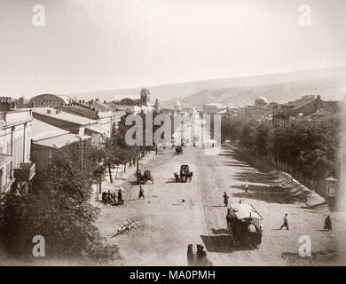 19th century vintage photograph - Caucasus Georgia Stock Photo