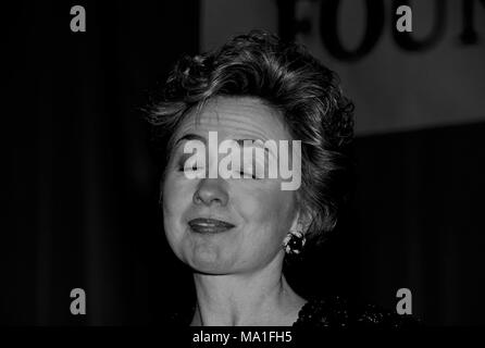 Washington, DC., USA, October 23, 1993  FIrst Lady Hillary Clinton at  the Iltalian American Dinner at the Washington Hilton Hotel. Credit: Mark Reinstein/MediaPunch Stock Photo