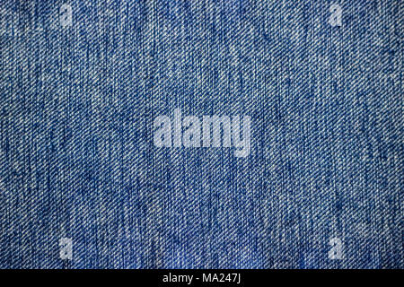 blue denim jeans texture background can be used as wallpaper horizontal orientation Stock Photo
