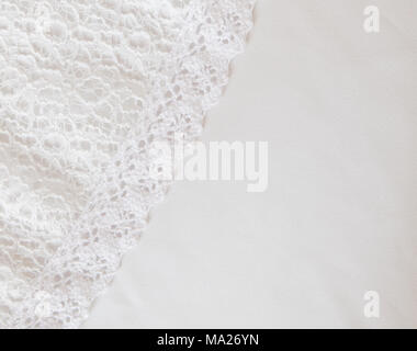 white fabric texture background,white satin fabric texture background. Stock Photo