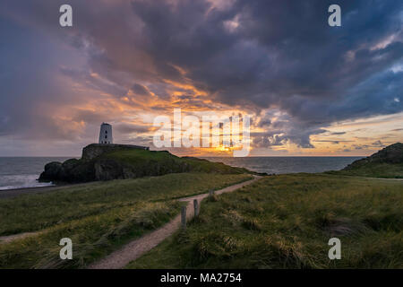 Llanddwyn Island, Anglesey, United Kingdom. Stock Photo