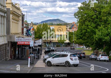 Ballarat, Victoria, Australia - The main street in town Stock Photo