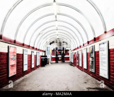 London Underground Tube Station: South Kenton Stock Photo