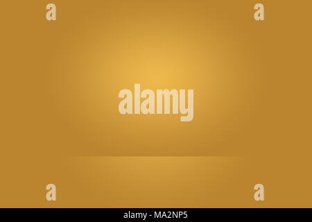 Abstract Luxury Gold Studio well use as background,layout and presentation Stock Photo