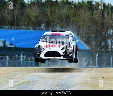 Silverstone, Northamptonshire, England, 26th March 2018, Olsbergs RX2 ...