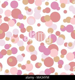 Pink Spots on White Background Stock Vector