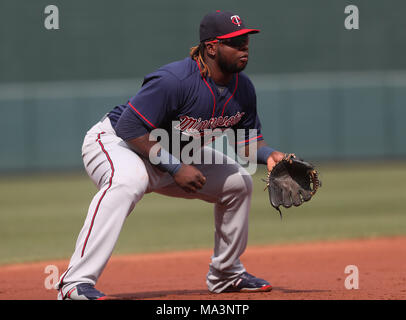 BALTIMORE, MD - MARCH 29: Minnesota Twins first baseman Joe Mauer