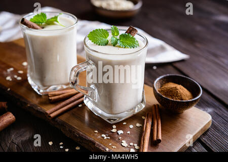 Avena Colombiana - traditional creamy oatmeal drink Stock Photo