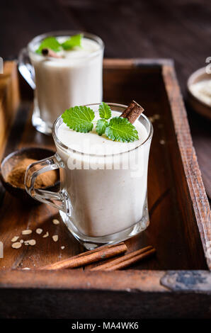 Avena Colombiana - traditional creamy oatmeal drink Stock Photo