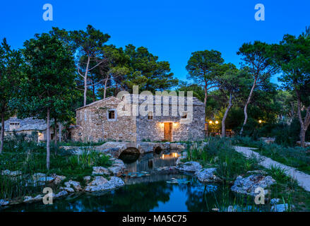 Croatia, Dalmatia, Sibenik, Solaris Beach Resort, Dalmatian Ethno village Stock Photo