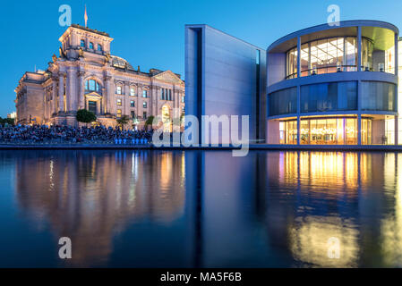 , Berlin, Germany, EuropeThe Government district along the Sprea river Stock Photo