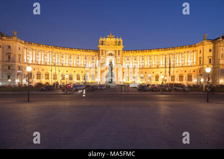 Hofburg imperial palace, Vienna, Austria Stock Photo