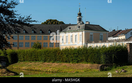 The Baroque Augustusburg Castle is one of the first important creations of Rococo in Bruhl near Bonn, North Rhine Westphalia - Germany Stock Photo