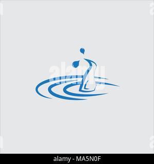 water drop icon Stock Vector