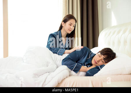 Conceptable photo of new married couple daily life. 067 Stock Photo