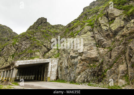 Transfagarasan mountain road, Romanian Carpathians Stock Photo