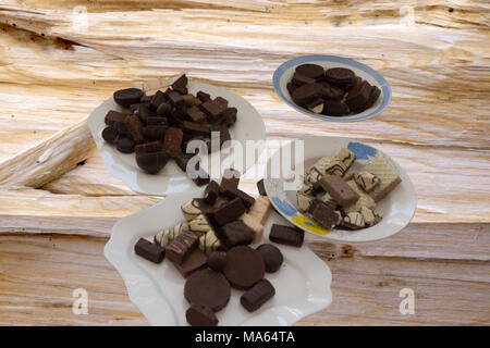 Candy background colorful retro confectionery stripes Stock Photo