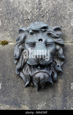 Detail of the Atholl Memorial Fountain, Dunkeld, Perthshire, Scotland Stock Photo