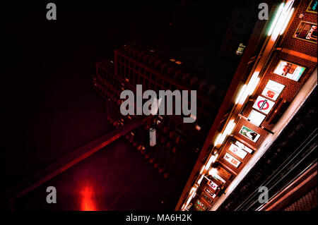 London Underground Tube Station: Bronley-by-bow Stock Photo