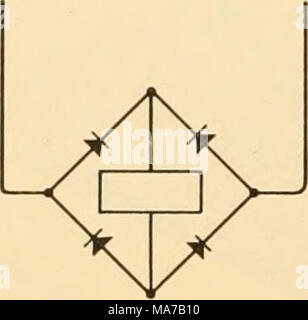 . Electronic apparatus for biological research . (a) (b) (c) Figure 34.14 Operation of ordinary relay on a.c. Mercury relays For very high currents mercury switches {Figure 34.15) have many advan- tages over solid contacts. Thus with a tube about 1 in. long, 250 V 15 amps can safely be switched by a tilting movement of about 10 degrees. Various contact combinations—make, break, change-over and make-before-break— are available, and time-lags of up to three minutes can be arranged by using constricted tubes. While complete assemblies of relay mechanism and mercury switch are commercially availab Stock Photo