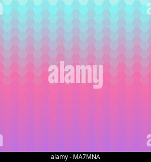 Colorful geometric background based on hexagons, vector illustration Stock Vector