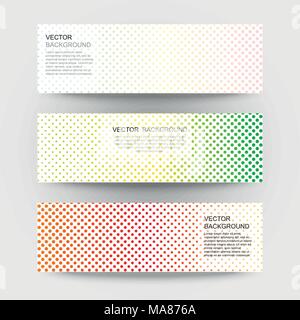 Abstract halftone dots background. Vector gradient pattern. Stock Vector