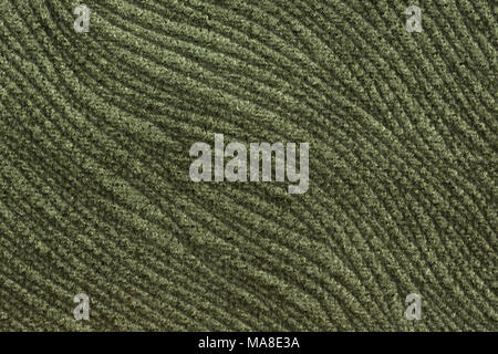 Skillful fabric texture in dark greeny hue. Stock Photo