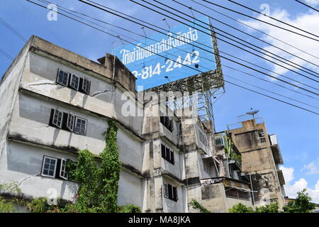 Billboard in Bangkok urban thailand Stock Photo