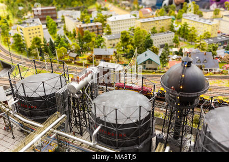 The old Bethlehem Steel factory in The Grand-Mock Museum is the city of St. Petersburg. Stock Photo