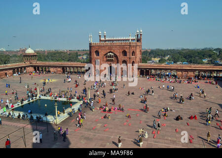 India Delhi Old Delhi Jamia Masjid Eid al Adha festival 