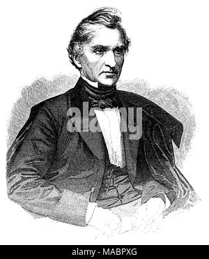 Justus von Liebig (1803-1873), German chemist, c. 1855 Stock Photo