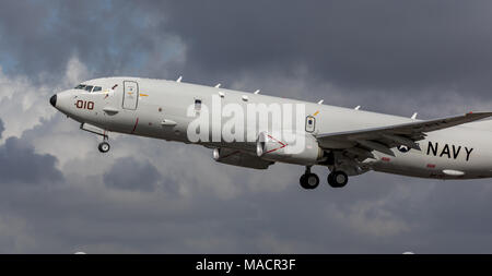 Boeing P-8 Poseidon Stock Photo