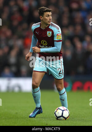 Matthew Lowton, Burnley Stock Photo