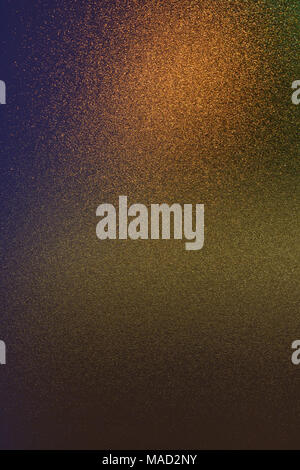 Abstract shiny reflections of colorful lights on a grainy glass surface. Stock Photo
