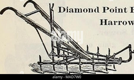 . Dreer's quarterly wholesale price list : seeds plants bulbs tools fertilizers sundries &amp;c . The best harrow for private or mar- ket gardens. The teeth are set on an- gle, are reversible, so that they can be used for leveling or harrowing or cultivating. $3.50. Princess Plow. From the many makes of Plows we have selected the "Princess" as the best for every use. No. 73, light, one horse $4 50 " 85, light, two " 6 75 " 85, complete, with front wheel and jointer 9 00 Stock Photo