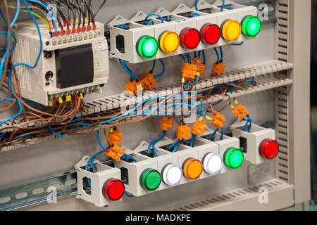 electric distribution box Stock Photo