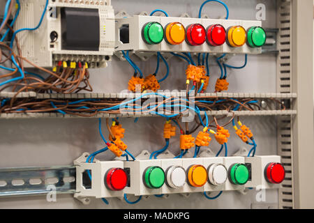 electric distribution box Stock Photo