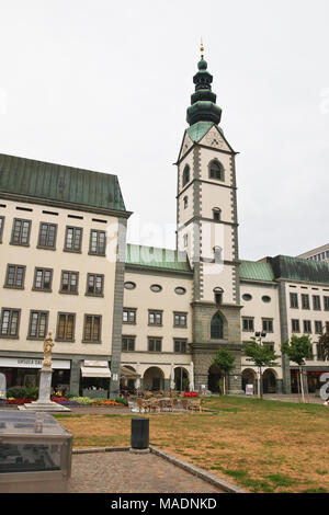 Cathedral of Klagenfurt in Klagenfurt. Carinthia. Austria Stock Photo