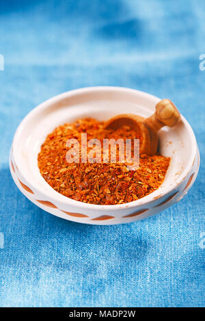 Ras el hanout is a spice mix from Morocco,  North Africa - a mixture of the best spices Stock Photo
