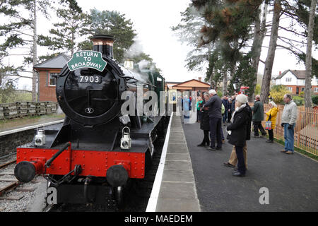 Broadway Station opens after 58 years Stock Photo