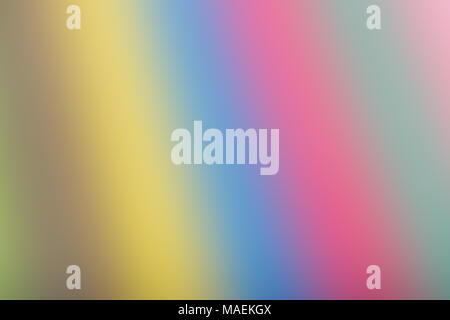 Abstract background of blurred colorful rectangles next to each other, pastel colors Stock Photo