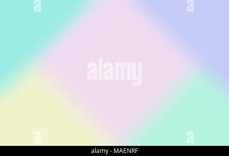 Background image in pastel colors with geometric pattern in the form of squares. Stock Photo