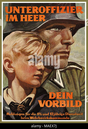 WW2 1943 with Hitler Youth Hitlerjugend young boys, Adolf Hitler's last ...