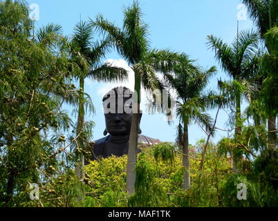 Buddha statue Baguashan in Changhua, Taiwan. Stock Photo